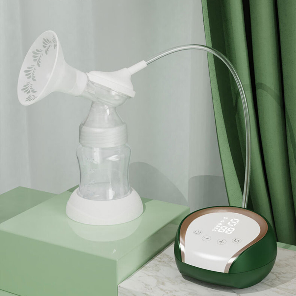Portable Electric Breast Pump Hands Free Breast Pump for Breastfeeding 3 Modes & 9 Adjustable Suction Levels Low Noise Anti-Backflow Built-