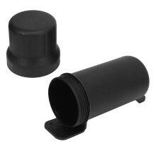Motorcycle Off Road Universal Tool Tube 125mm/4.9in Waterproof Motorcycle Parts Tool Tube with Rolling Tapes for ATV UTV