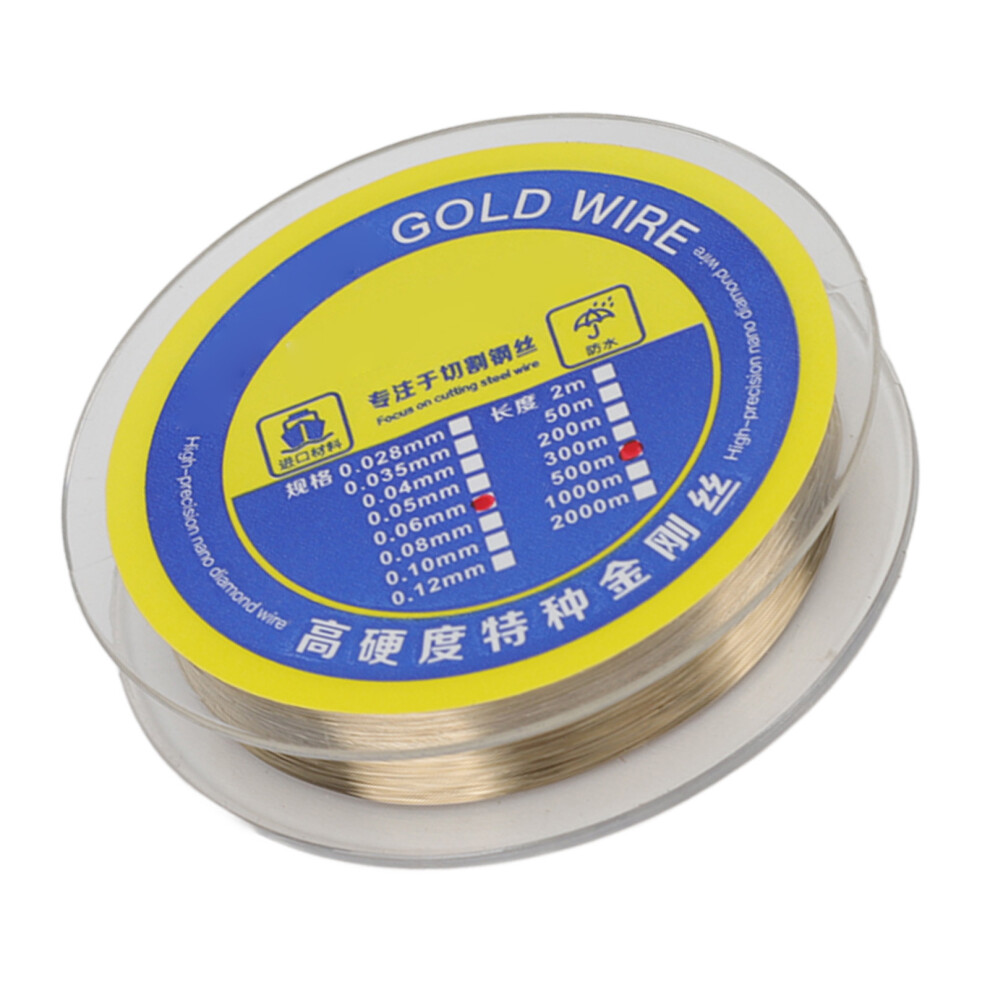 Lcd Screen Separation Wire 0.06Mm Tungsten Alloy Steel High Tensile Strength Wear Resistance Screen Separation Line 1000M/3280.8Ft 9491318156137