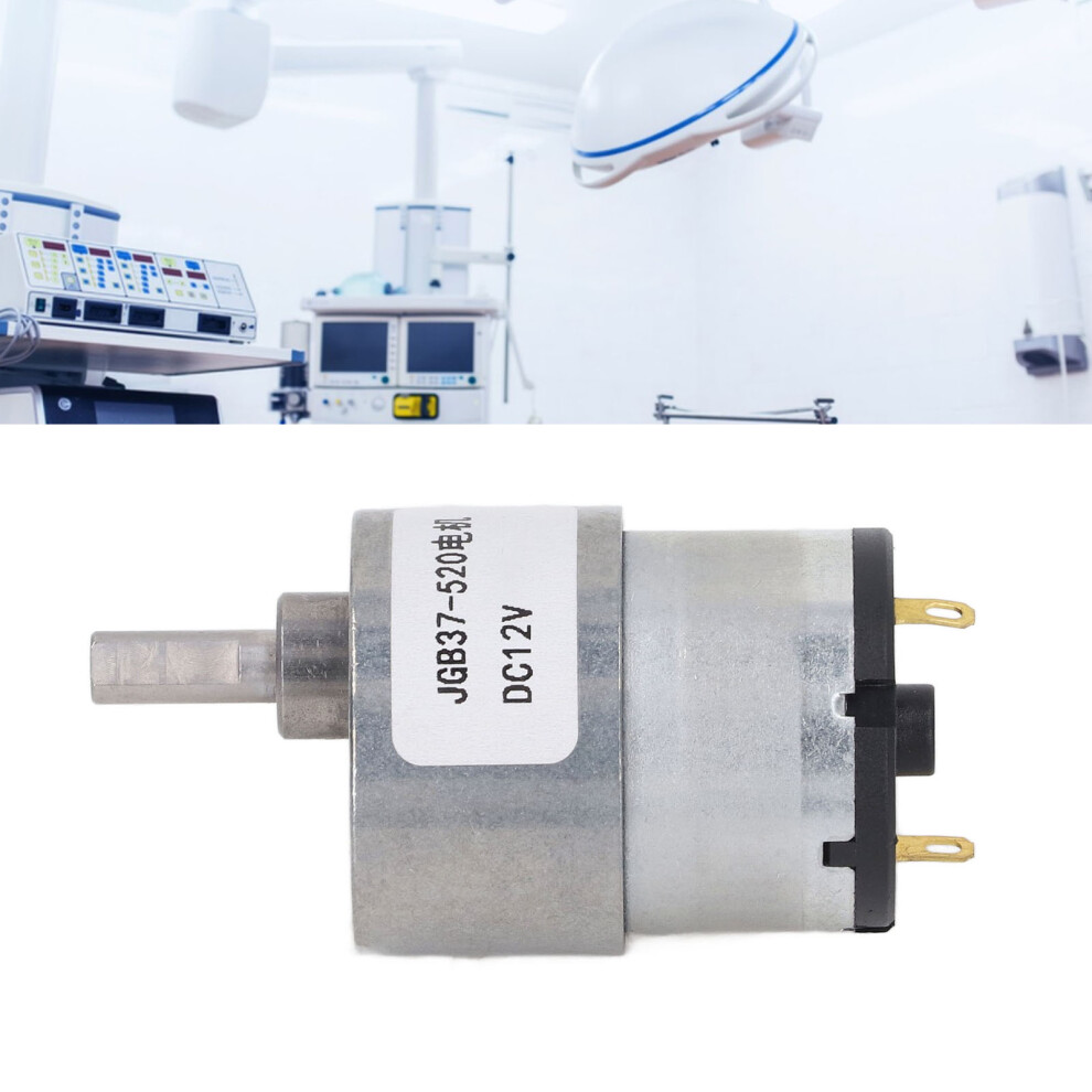 Dc Geared Motor Cw Ccw Speed Reduction Self Locking Turbine Worm Gear Motor Dc12v 35Rpm 4011318156354