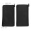 2pcs Stroller Handle Sleeve Zipper Cleanable Soft Comfortable Elastic Stroller PU Leather Cover Black 8