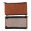 2pcs Stroller Handle Sleeve Zipper Cleanable Soft Comfortable Elastic Stroller PU Leather Cover Brown 7