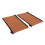 2pcs Stroller Handle Sleeve Zipper Cleanable Soft Comfortable Elastic Stroller PU Leather Cover Brown 13