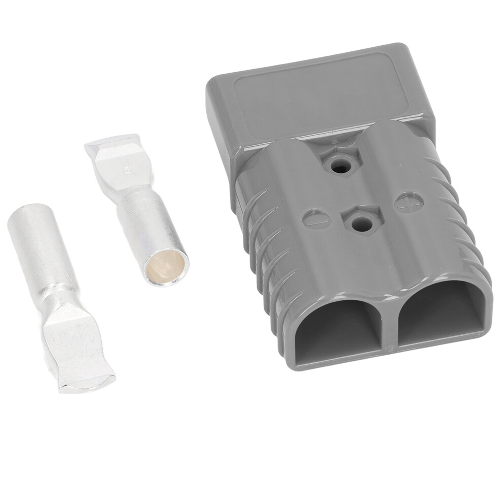 350A 600V Plug Connector Sh350 Double Pole High Current Battery Quick Connector Kit For Car Solar Caravan Boat Forklift Grey 5011318156933