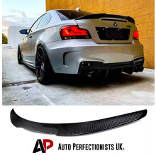 For BMW 1 Series Coupe 1M E82 Rear Boot Lip Spoiler Wing 2007-2013