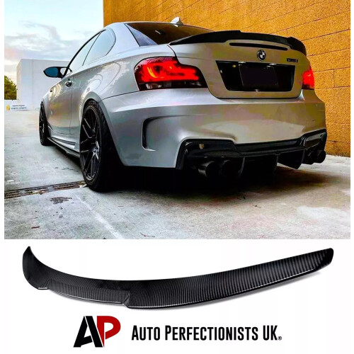 For BMW 1 Series Coupe 1M E82 Rear Boot Lip Spoiler Wing 2007-2013