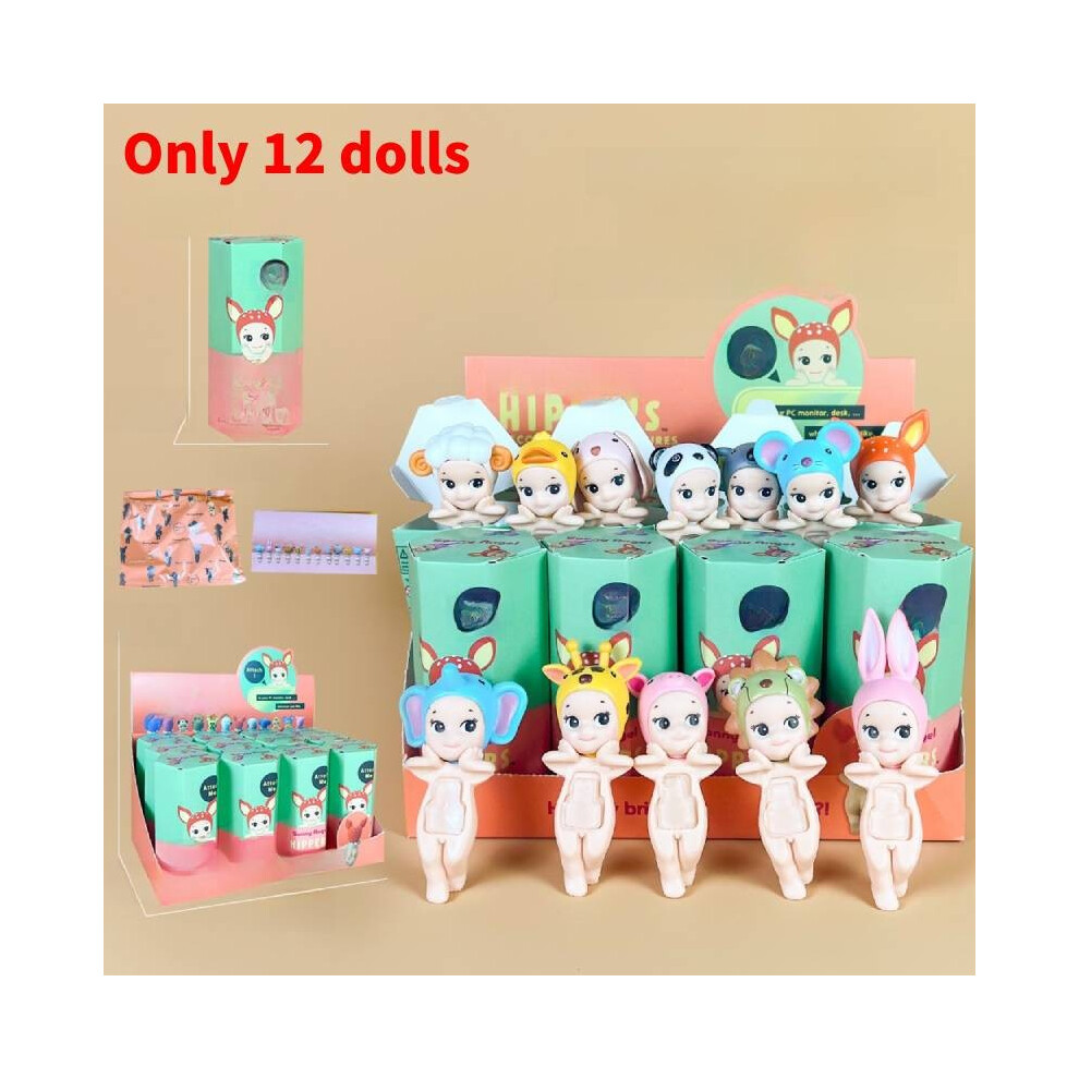 (Animal ) Angel Blind Sonny Box 12pack Pvc Model With Animal And Fruit For Gift Design