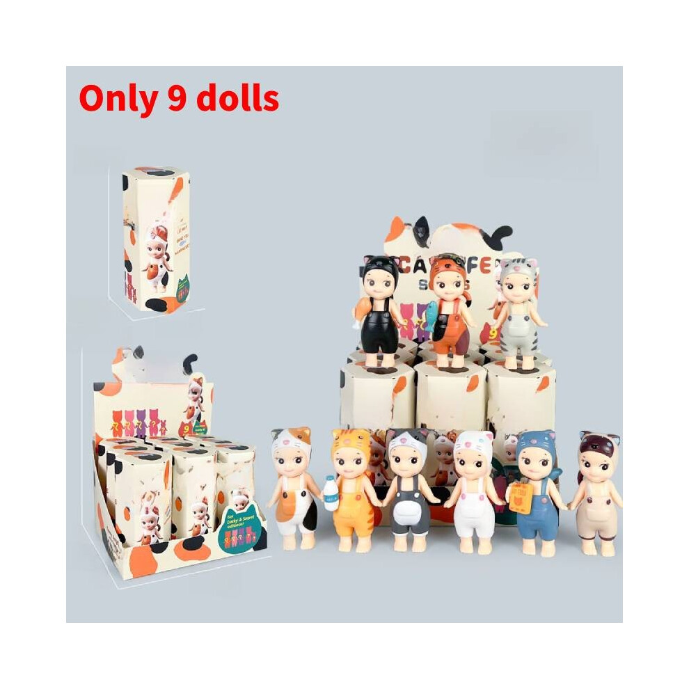 (Mini Cat ) Angel Blind Sonny Box 12pack Pvc Model With Animal And Fruit For Gift Design