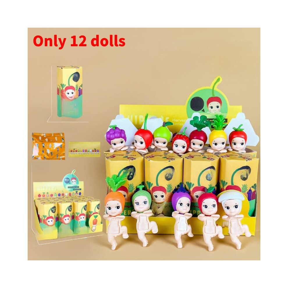 (Fruit ) Angel Blind Sonny Box 12pack Pvc Model With Animal And Fruit For Gift Design