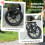 PawHut PawHut Foldable Pet Stroller for Large Dogs, Dark Green 9