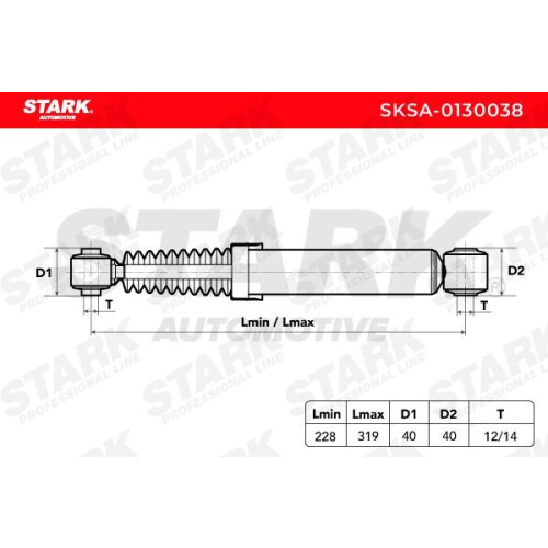 SKSA-0130038 Stoßdämpfer 2