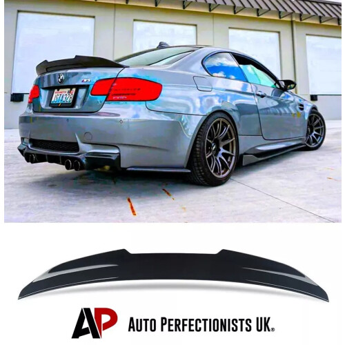 For BMW 3 Series Coupe M3 E92 High Kick PSM Ducktail Spoiler 2004-2012