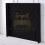 (Black Plush, Small Double 4ft) 54" Wingback Headboard for Divan Bed 1