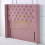 (Pink Plush, Supper King 6ft) 54" Wingback Headboard for Divan Bed 1