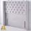 (Silver Plush, Small Double 4ft) 54" Wingback Headboard for Divan Bed 1