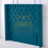 (Teal Plush, Supper King 6ft) 54" Wingback Headboard for Divan Bed 1