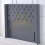 (Grey Plush, Single 3ft) 54" Wingback Headboard for Divan Bed 1