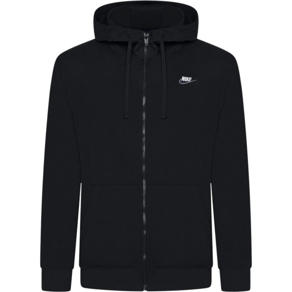 Nike (, Medium) Mens Foundation Zip Hoodie Black