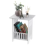 White tea coffee small table sofa side table storage rack bedside 1