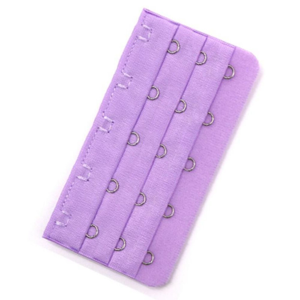 (purple, 1PC) 1pc Womens Adjustable Extension Bra Extender Bra Hook Extenders Intimates Bra Accessories Buckle Strap Extension 5 Hooks