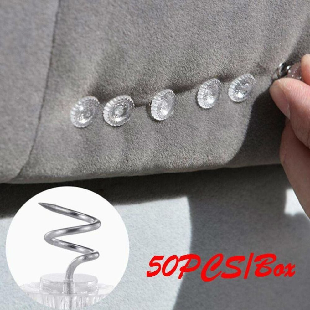 50pcs/box Pins Sofa Rotates And Fixes Twisted Nails With Fixed Quilt Sofa Bed Sheets Anti-slip Buckl