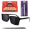 Spy Invisible Ink Pen UV Light & Spy Glasses Bundle 1