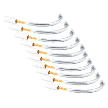 (90 Degree, One size) 10x Bike V-brake Noodles Cable Guide Hose Pipe Bicycle Cycling Repair Accessory - 110 Degree