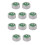 (As show, One size) 10x  Micro Mic Cartridge Capsule Head 5