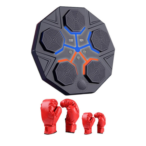 (As show, One size) Electronic Boxing Workout Machine Wall Target for Focus Agility Training Gym