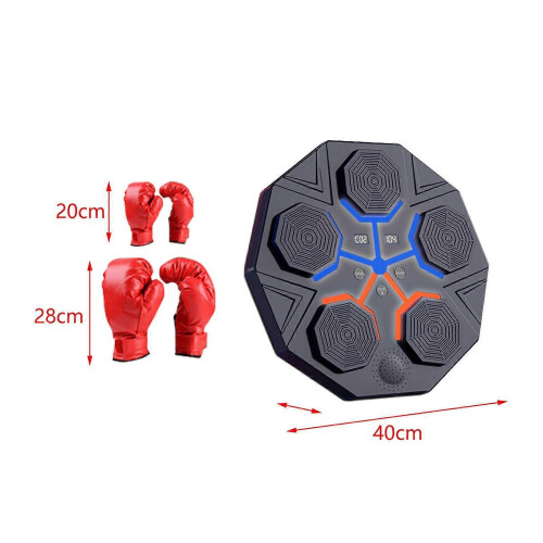 (As show, One size) Electronic Boxing Workout Machine Wall Target for Focus Agility Training Gym 1