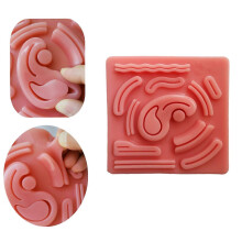 (As show, One size) Simulation Abdominal Cavity Suture Pad Model Module for Practice Tool Accessories Supplies