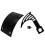 (As show, One size) Universal Motorcycle Black License Plate Holder Tail Light Bracket Kit 3