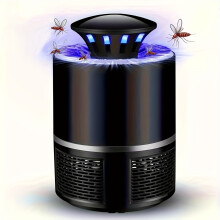 Mosquito Mosquito Polite À Propulsion USB LAMPE RÉPULAIRE -AUTOMATION INDOOR / EXTÉRIEUR ZAPPER Avec Une Flamme Bleue, Mosquito Zapper