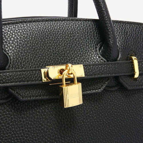 Lychee pattern Birkin bag, new niche versatile handbag 2