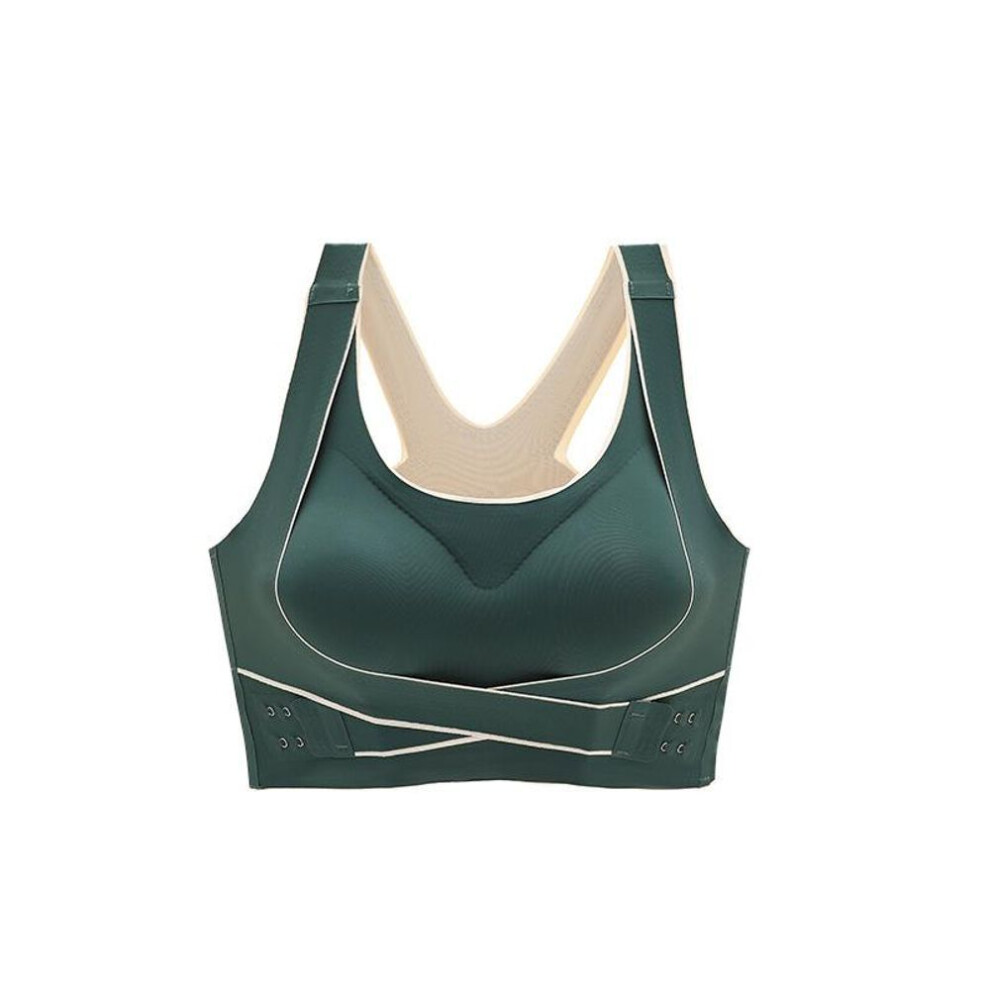 (green, XL) Push Up Seamless Bra Vest Wire Free Brassieres Soft Intimate Underwear Sport Bras Plus Size Top Women Lingerie