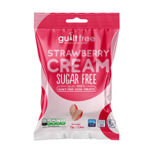 (Pack of 1) Sugar Free Strawberry Cream Sweets 75g