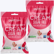 (Pack of 2) Sugar Free Strawberry Cream Sweets 75g