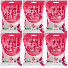 (Pack of 6) Sugar Free Strawberry Cream Sweets 75g