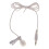 (As show, One size) 3.5mm Plug Mini Clip Microphone Mic For iPhone SmartPhone Recording White 1