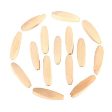 (As show, One size) Natural Colour 14 Beads Fashion DIY Crafting Set Craft Supplies Gift Accessories Charm Art 14mm Kids for Craft Pendant Jewelry Making Earring Beading