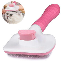 (As show, One size) Dog Brushes, Cat Brushes, Pet Brushes, Pet Hair Removal Brushes For Long And Short Hairs, Brushes For Cleaning Pet Hair - Pink