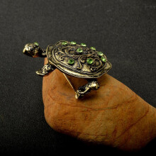 (As show, One size) Retro Vintage Cute Animal Turtles Brooch Pins Jewelry Gift Kids Children