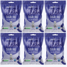 (Pack of 6) Sugar Free Devon Toffees 75g Diabetic Treats