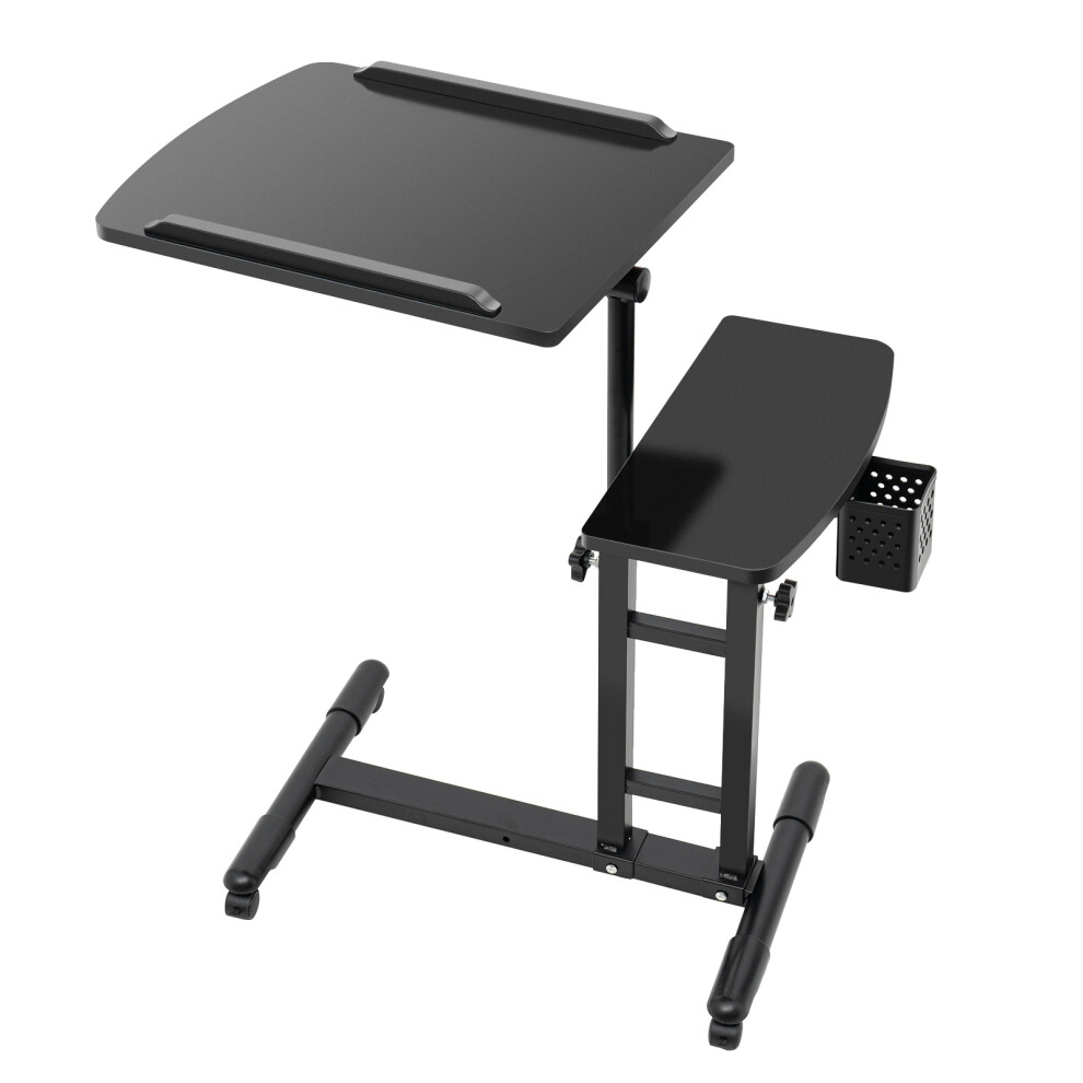 25.2x15.75 Inch Portable Tattoo Double Workbench,Adjustable Height