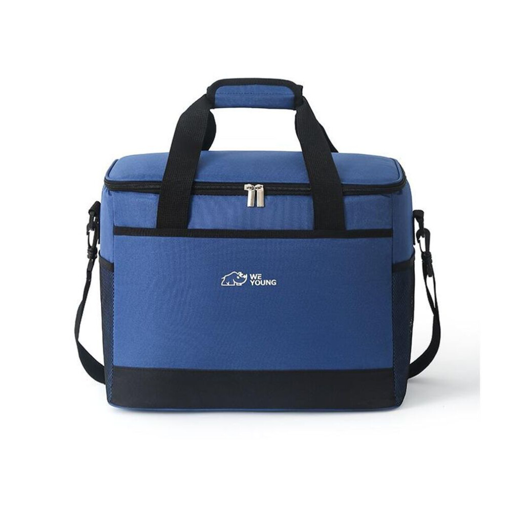(dark blue, 17L) Wtempo Insulating Box Thermal Insulation Bag Car Mounted Refrigerator Outdoor Ice Bag Portable Large Capacity Household Cold Insulation Bag