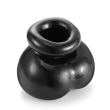 (black) Male Delay Ring Scrotum Sleeve Ball Stretcher Scrotal Bundles Masturtor Delay Ring Sex Toys