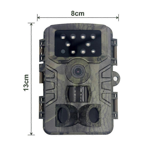 (As show, One size) Trail Camera, Hunting Camera with Wide-Angle Motion Latest Sensor View Trigger Time Trail Game Camera 1