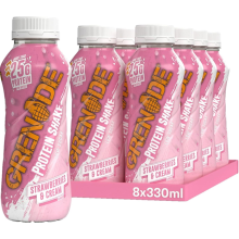 Grenade High Protein Shake Strawberries & Cream 8 x 330ml