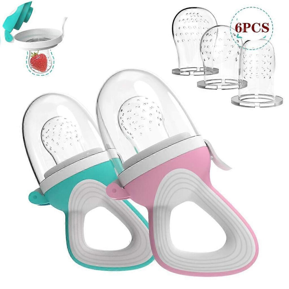 Kikidex (As Show, One Size) Baby Snack Dispenser - Bpa Free - Ring Gear + Soother For Cooked Fruit And Vegetable Complexes