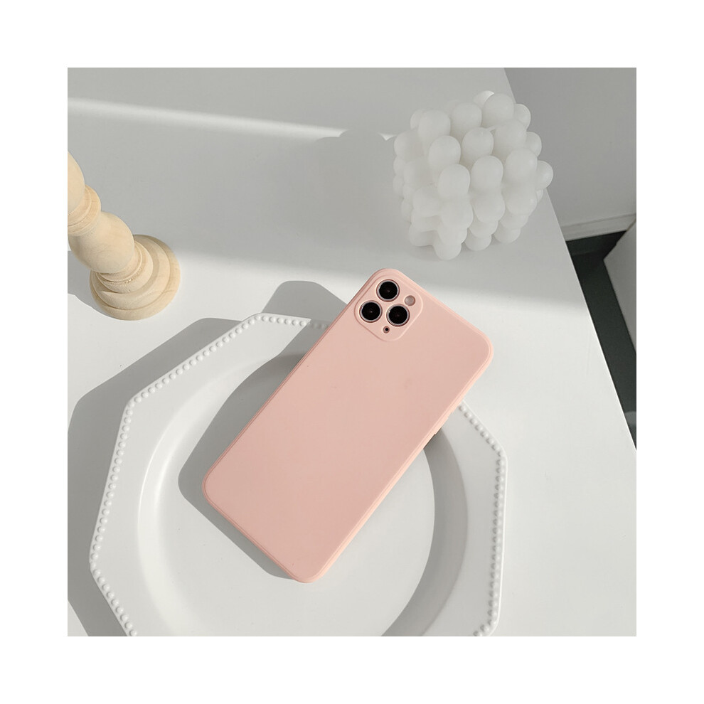 (?? ??, 13) Magic Cube Liquid Silicone Case Compatible with iPhone 15/14 Pro/13/11/12/X/8, Soft and Minimalist Design